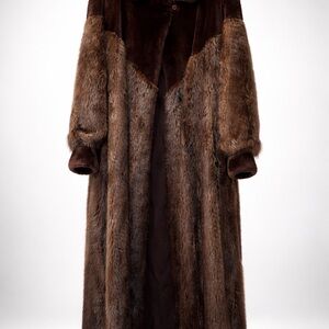 Luxurious Brown Fur Coat